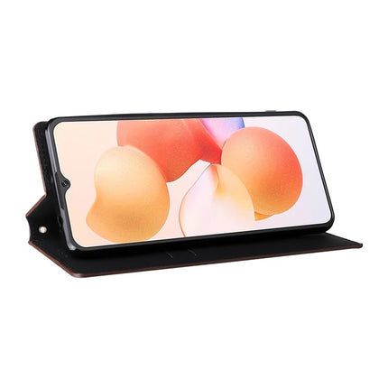For Cubot A10 Wallet Case Rhombus Imprinted Leather Phone Cover