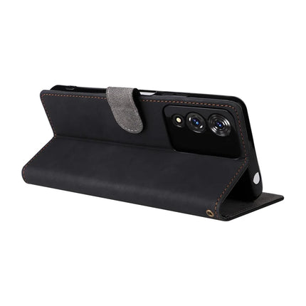For Cubot A10 Wallet Case RFID Blocking PU Leather Cover Stand View