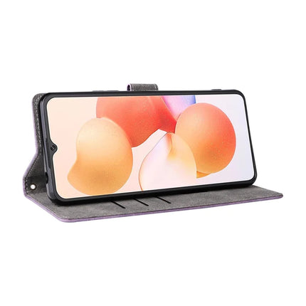 For Cubot A10 Wallet Case RFID Blocking PU Leather Cover Stand View