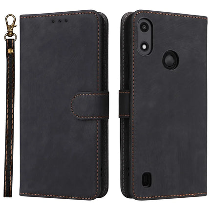 For Gabb Phone 4 Wallet Case RFID Blocking PU Leather Cover Stand View - Black