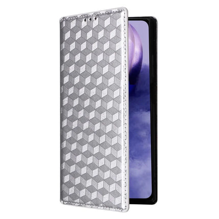 For HMD Skyline Wallet Case Rhombus Imprinted Leather Phone Cover