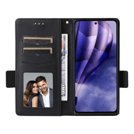For HMD Skyline Case Litchi Texture PU Leather Wallet Flip Phone Cover