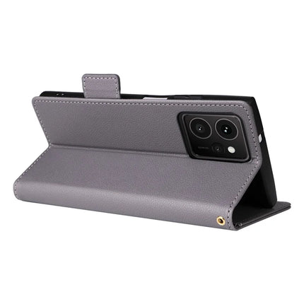 For HMD Skyline Case Litchi Texture PU Leather Wallet Flip Phone Cover