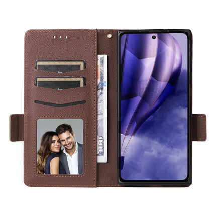 For HMD Skyline Case Litchi Texture PU Leather Wallet Flip Phone Cover