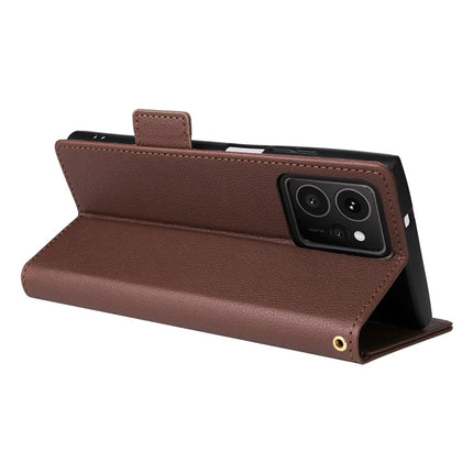 For HMD Skyline Case Litchi Texture PU Leather Wallet Flip Phone Cover