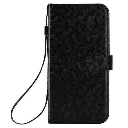 For HMD Skyline Wallet Case Dot Pattern Imprint PU Leather Phone Cover