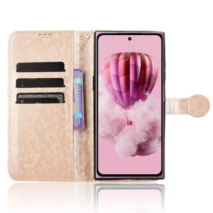 For HMD Skyline Wallet Case Dot Pattern Imprint PU Leather Phone Cover