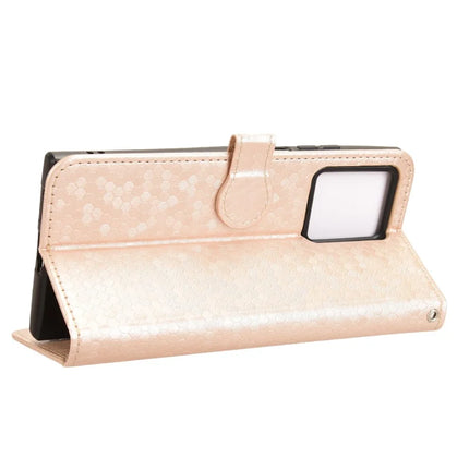 For HMD Skyline Wallet Case Dot Pattern Imprint PU Leather Phone Cover