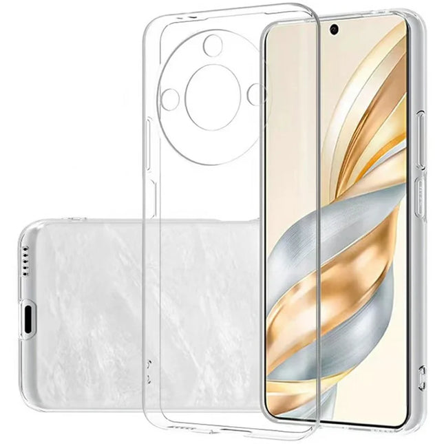 For Honor X60 5G Clear Phone Case Ultra-Thin Flexible TPU Back Cover