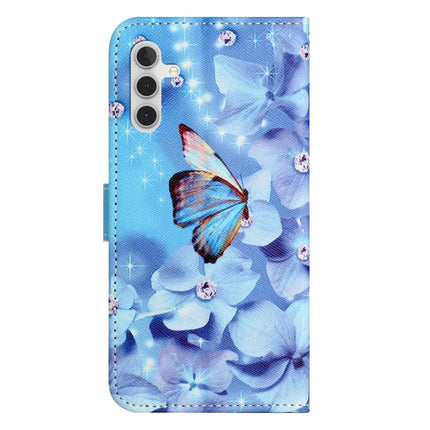 For Samsung Galaxy A56 5G Case Pattern Print PU Leather Wallet Phone Cover Cross Texture