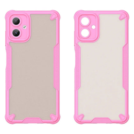 Armor Series For Samsung Galaxy A06 Case PC+TPU Semi-Transparent Frosted Finish Protective Phone Cover