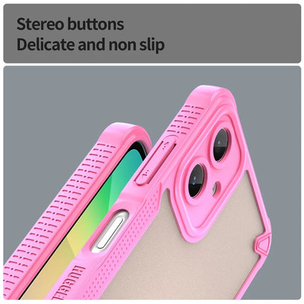 Armor Series For Samsung Galaxy A06 Case PC+TPU Semi-Transparent Frosted Finish Protective Phone Cover