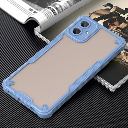 Armor Series For Samsung Galaxy A06 Case PC+TPU Semi-Transparent Frosted Finish Protective Phone Cover