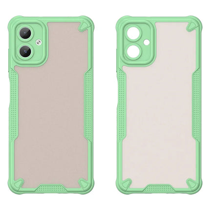 Armor Series For Samsung Galaxy A06 Case PC+TPU Semi-Transparent Frosted Finish Protective Phone Cover