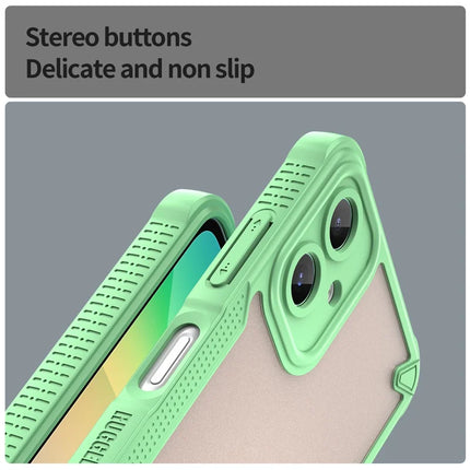 Armor Series For Samsung Galaxy A06 Case PC+TPU Semi-Transparent Frosted Finish Protective Phone Cover