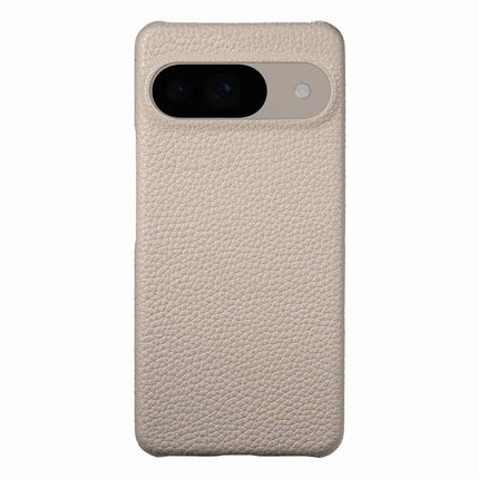 For Google Pixel 9 Pro  /  Pixel 9 Back Case Litchi Texture PU Leather PC Hard Cover