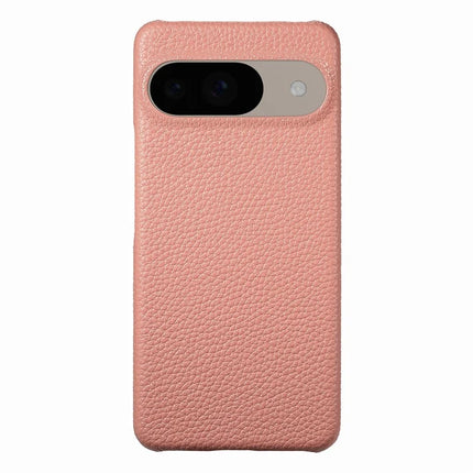 For Google Pixel 9 Pro  /  Pixel 9 Back Case Litchi Texture PU Leather PC Hard Cover