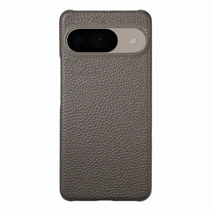 For Google Pixel 9 Pro  /  Pixel 9 Back Case Litchi Texture PU Leather PC Hard Cover