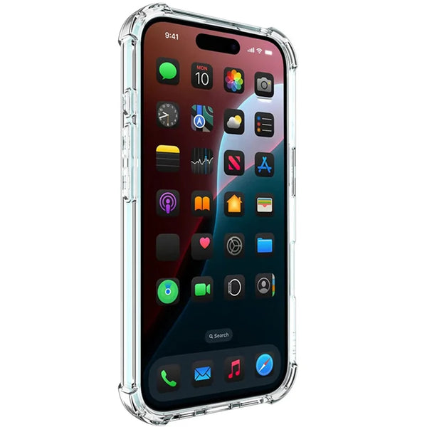 ShopCaseCart Magnetic Case iPhone 16 Clear Protective cover Compatible with MagSafe Impact-resistant PC+TPU Phone Guard