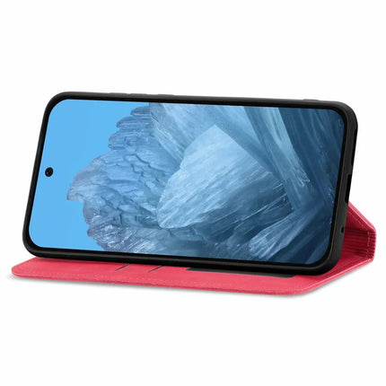 For Motorola Moto G55 5G Case Skin Touch Feeling Card Slot Leather Phone Cover Stand Magnetic Absorption