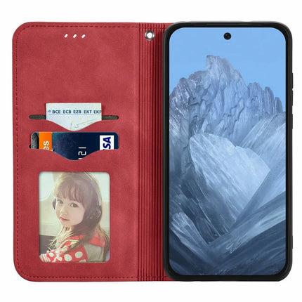 For Motorola Moto G55 5G Case Skin Touch Feeling Card Slot Leather Phone Cover Stand Magnetic Absorption