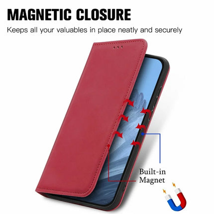 For Motorola Moto G55 5G Case Skin Touch Feeling Card Slot Leather Phone Cover Stand Magnetic Absorption