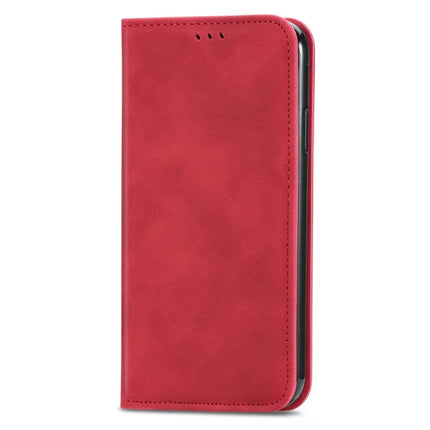 For Motorola Moto G55 5G Case Skin Touch Feeling Card Slot Leather Phone Cover Stand Magnetic Absorption
