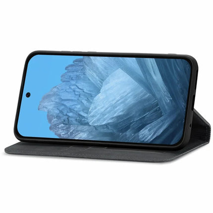 For Motorola Moto G55 5G Case Skin Touch Feeling Card Slot Leather Phone Cover Stand Magnetic Absorption