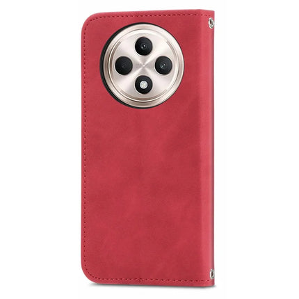 For Oppo F27 5G Case Skin Touch Feeling Card Slot Leather Phone Cover Stand Magnetic Absorption