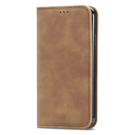 For Samsung Galaxy A25 5G (Global) (161.0 x 76.5 x 8.3mm) Case Skin Touch Feeling Card Slot Leather Phone Cover Stand Magnetic Absorption