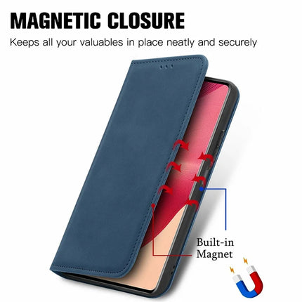 For Motorola Moto G35 5G Case Skin Touch Feeling Card Slot Leather Phone Cover Stand Magnetic Absorption