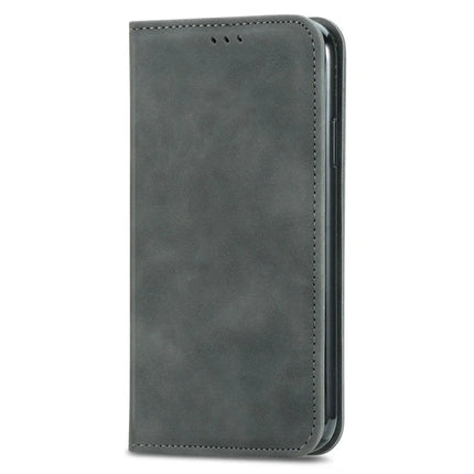 For Motorola Moto G45 5G Case Skin Touch Feeling Card Slot Leather Phone Cover Stand Magnetic Absorption