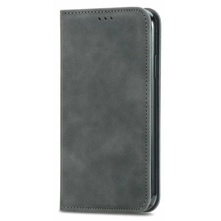 For Google Pixel 9 Pro XL Case Skin Touch Feeling Card Slot Leather Phone Cover Stand Magnetic Absorption