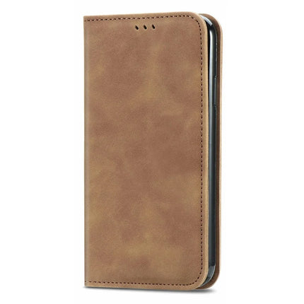 For Google Pixel 9 Pro XL Case Skin Touch Feeling Card Slot Leather Phone Cover Stand Magnetic Absorption