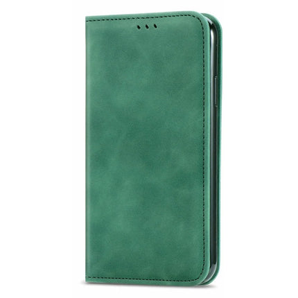 For Google Pixel 9 Pro  /  Pixel 9 Case Skin Touch Feeling Card Slot Leather Phone Cover Stand Magnetic Absorption
