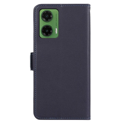ABEEL For Motorola Moto G35 5G Case Leather Phone Cover with RFID Blocking Wallet