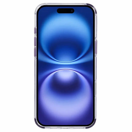 For iPhone 16 Plus Clear Case Compatible with MagSafe Four Corners Anti-Drop PC+TPU Phone Cover