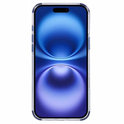 For iPhone 16 Plus Clear Case Compatible with MagSafe Four Corners Anti-Drop PC+TPU Phone Cover