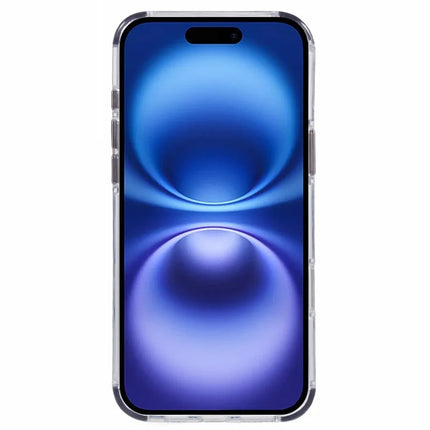 For iPhone 16 Plus Clear Case Compatible with MagSafe Four Corners Anti-Drop PC+TPU Phone Cover