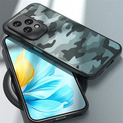 IBMRS For Honor 200 Lite Case TPU + PC Heavy Duty Shockproof Phone Cover Camera Protection