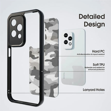 IBMRS For Honor 200 Lite Case TPU + PC Heavy Duty Shockproof Phone Cover Camera Protection