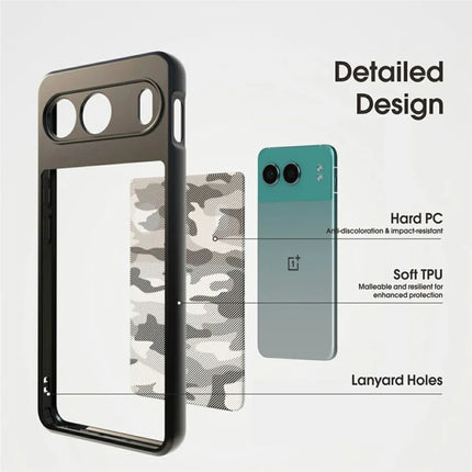 IBMRS For OnePlus Nord 4 Case TPU + PC Heavy Duty Shockproof Phone Cover Camera Protection
