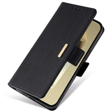 For OnePlus Ace 3 5G  /  12R 5G Leather Wallet Case RFID Blocking Stand Cover with Hand Strap