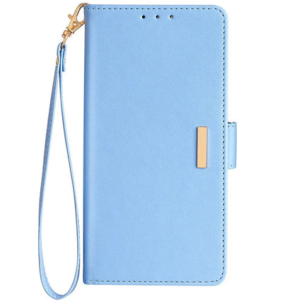For OnePlus Ace 3 5G  /  12R 5G Leather Wallet Case RFID Blocking Stand Cover with Hand Strap