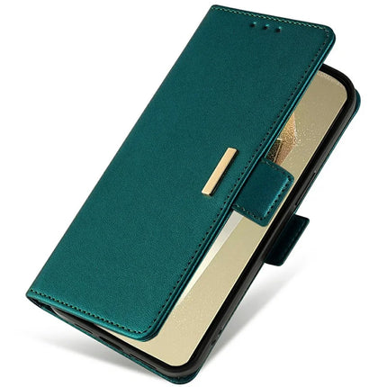 For OnePlus Ace 3 5G  /  12R 5G Leather Wallet Case RFID Blocking Stand Cover with Hand Strap