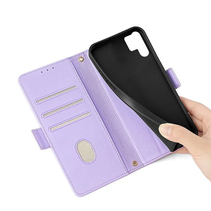 For OnePlus Ace 3 5G  /  12R 5G Leather Wallet Case RFID Blocking Stand Cover with Hand Strap