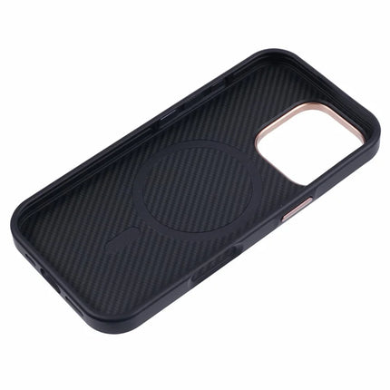JAUCASE For iPhone 16 Pro Case PC+TPU Textured Phone Cover Compatible with MagSafe