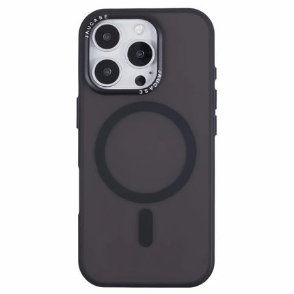 JAUCASE For iPhone 16 Pro Magnetic Case PC+TPU Cover Compatible with MagSafe