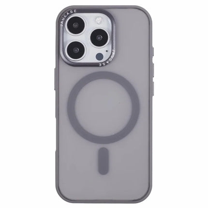 JAUCASE For iPhone 16 Pro Magnetic Case PC+TPU Cover Compatible with MagSafe