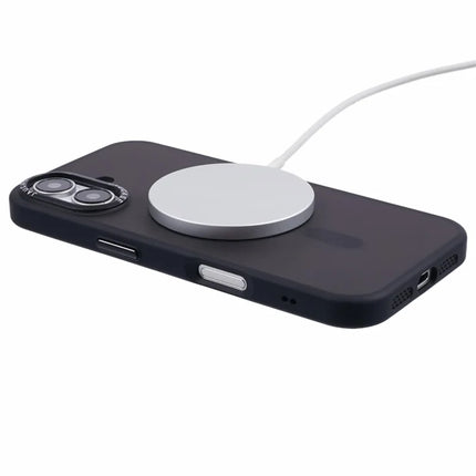 JAUCASE For iPhone 16 Magnetic Case PC+TPU Cover Compatible with MagSafe